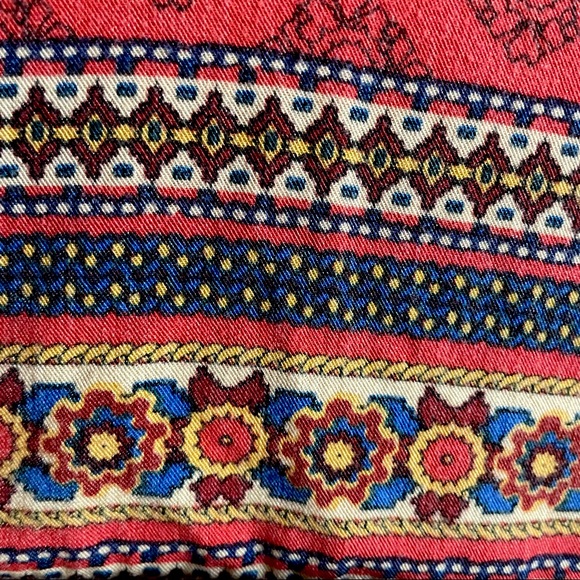 MINKPINK Women’s Boho Printed Button Down Tunic Dress Small - Picture 4 of 5